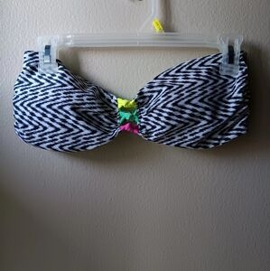 NWOT Tribal Print Swim Top